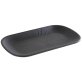 GN 1/4 Tablett NERO 26,5 x 16,2 cm, H: 2,5 cm Schwarz