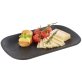 GN 1/4 Tablett NERO 26,5 x 16,2 cm, H: 2,5 cm Schwarz