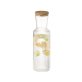 Glaskaraffe -LINES- Ø 9 cm, H: 27,5 1 Liter