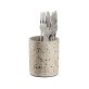 Besteckbehälter TERRAZZO Ø 11 cm, H: 13,5 cm