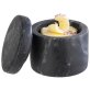 Marmordose, 2er Set Ø 6 cm, H: 5 40 ml