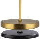 Tischleuchte MERLE Ø 11 cm, H: 30,5 cm Gold