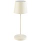 Tischleuchte MERLE MINI Ø 9 cm, H: 25 cm Whisper white