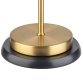 Tischleuchte MERLE MINI Ø 9 cm, H: 25 cm Gold