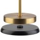 Tischleuchte MERLE MINI Ø 9 cm, H: 25 cm Gold