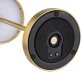 Tischleuchte MERLE MINI Ø 9 cm, H: 25 cm Gold