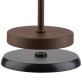 Tischleuchte MERLE MINI Ø 9 cm, H: 25 cm Rostfarben