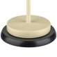 Tischleuchte MERLE MINI Ø 9 cm, H: 25 cm Sandfarben