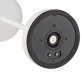 Tischleuchte ALVA Ø 8 cm, H: 20 cm Whisper white