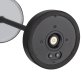 Tischleuchte ALVA Ø 8 cm, H: 20 cm Schwarz