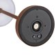 Tischleuchte ALVA Ø 8 cm, H: 20 cm Rostfarben
