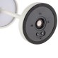 Tischleuchte MERLE MICRO Ø 8 cm, H: 20 cm Whisper white