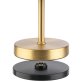 Tischleuchte MERLE MICRO Ø 8 cm, H: 20 cm Gold