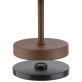 Tischleuchte MERLE MICRO Ø 8 cm, H: 20 cm Rostfarben
