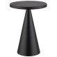 Tischleuchte CONE Ø 13 cm, H: 18 cm Schwarz
