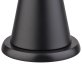 Tischleuchte CONE Ø 13 cm, H: 18 cm Schwarz