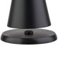 Tischleuchte CONE Ø 13 cm, H: 18 cm Schwarz