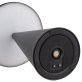 Tischleuchte CONE Ø 13 cm, H: 18 cm Schwarz