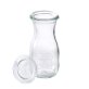WeckFlaschen mit Deckel Ø 5,5 cm, H: 11,5 150 ml