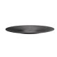 Servierplatte NERO Ø 50 cm, H: 3,5 cm Schwarz