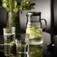 Saft- / Wasserkanne Ø 13 cm, H: 23 2 Liter Glas