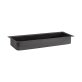 GN 2/4 Einsatz -VALO- 51,5 x 15 cm, H: 6 cm Schwarz