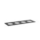 GN 2/4 Naturschieferplatte 53 x 16,2 cm