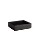 GN 1/2 Holzbox -VALO- 32,5 x 26,5 cm, H: 8,5 cm Schwarz