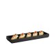 GN 2/4 Holzbox -VALO- 53 x 16,2 cm, H: 4,5 cm Schwarz