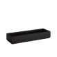 GN 2/4 Holzbox -VALO- 53 x 16,2 cm, H: 8,5 cm Schwarz