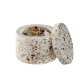 Dose, 2er Set -TERRAZZO- Ø 6 cm, H: 5 40 ml Terrazzooptik