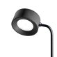 Leuchtkopf -VALUMO- Ø 10 cm, H: 4,5 cm Schwarz