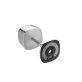 Tischleuchte -SOHO- 10,5 x cm, H: 21,5 cm Glossy chrome