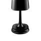 Tischleuchte -SOHO- 10,5 x cm, H: 21,5 cm Glossy black