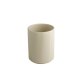 Dressingtopf -THE GRID- Ø 12,5 cm, H: 16,5 cm Sand Porzellan