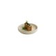 Teller -THE GRID- Ø 14 cm, H: 2,5 cm Sand Porzellan
