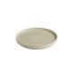 Teller -THE GRID- Ø 23 cm, H: 2,5 cm Sand Porzellan