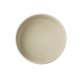 Schale -THE GRID- Ø 23 cm, H: 10,5 cm Sand Porzellan