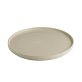 Teller -THE GRID- Ø 32 cm, H: 2,5 cm Sand Porzellan