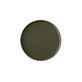 Teller -THE GRID- Ø 20 cm, H: 2,5 cm Mud (braun) Porzellan