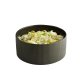 Schale -THE GRID- Ø 23 cm, H: 10,5 cm Mud (braun) Porzellan