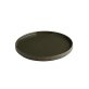 Teller -THE GRID- Ø 26 cm, H: 2,5 cm Mud (braun) Porzellan