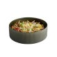 Schale -THE GRID- Ø 26 cm, H: 8,5 cm Mud (braun) Porzellan