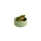Schale -THE GRID- Ø 12,5 cm, H: 6 350 ml Salbei Porzellan