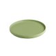 Teller -THE GRID- Ø 26 cm, H: 2,5 cm Salbei Porzellan