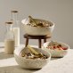 Schale -TERRAZZO- Ø 22 cm, H: 6 / 10,5 cm Terrazzooptik