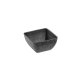 Schale -FROSTFIRE- 12,5 x cm, H: 6,5 cm Schwarz / silber