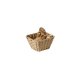 GN 1/6 Korb -TWIRL- 17,6 x 16,2 cm, H: 10 cm Braun