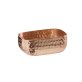 Schale -CRAFT- 12 x 9,5 cm, H: 5 cm Kupfer-look