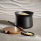 Zuckerdose, 3-tlg. Set Ø 8 cm, H: 6,5 200 ml Schwarz
